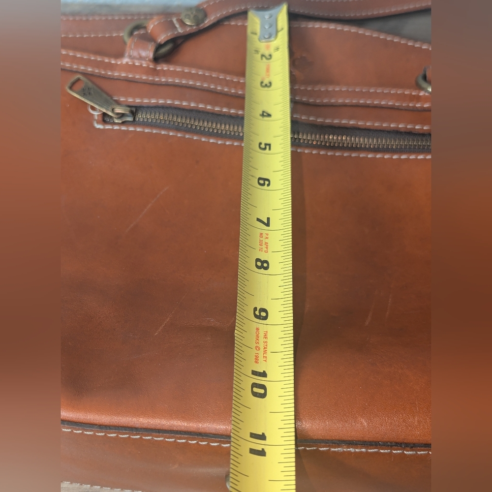 Patricia Nash Brown Leather Tote - Picture 14 of 15